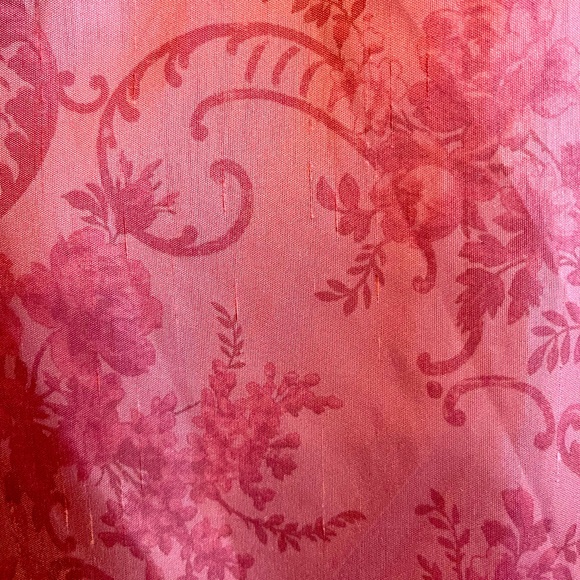 SZ S - Laura Ashley & Urban Outfitters Pink Anna Tie Neck Dress! - Picture 10 of 11